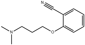 2-[3-(dimethylamino)propoxy]benzonitrile 结构式