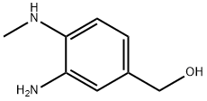 3-AMINO-4-(METHYLAMINO)PHENYL]METHANOL 结构式