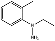 1-乙基-1-(邻甲苯)肼 结构式