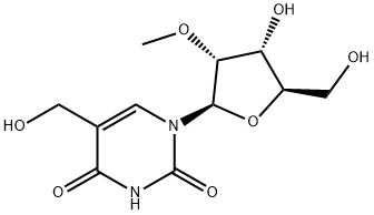 5-(羟基甲基)-2'-O-甲基尿苷 结构式