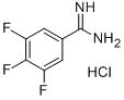 3,4,5-三氟苯甲脒盐酸盐 结构式