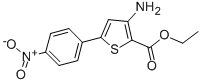ETHYL 3-AMINO-5-(4-NITROPHENYL)THIOPHEN& 结构式