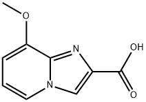8-甲氧基-咪唑并[1,2-A]吡啶-2-羧酸 结构式