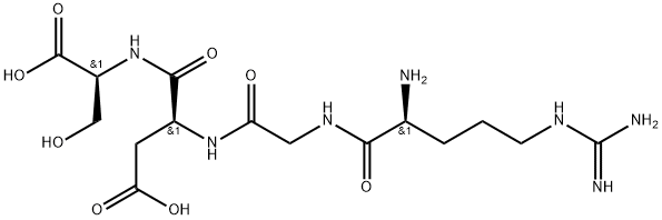 Arg-Gly-Asp-Ser 结构式