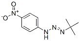 4-nitro-N-tert-butyldiazenyl-aniline 结构式