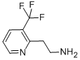 2-(3-Trifluoromethyl-pyridin-2-yl)-ethylamine 结构式
