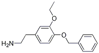 2-(4-(benzyloxy)-3-ethoxyphenyl)ethanaMine 结构式