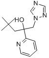 2-PYRIDINEMETHANOL, ALPHA-(2,2-DIMETHYLPROPYL)-ALPHA-(1H-1,2,4-TRIAZOL-1-YLMETHYL)- 结构式