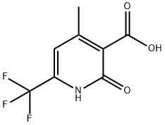 2-羟基-4-甲基-6-三氟甲基-3-甲酸吡啶 结构式