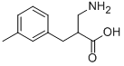 3-amino-2-[(3-methylphenyl)methyl]propanoic acid 结构式