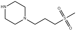 甲磺基哌嗪盐酸盐 结构式