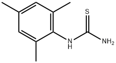 N-(2,4,6-三甲基苯基)硫脲 结构式