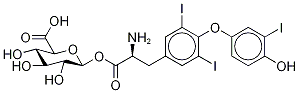 碘塞罗宁酰基葡糖苷酸 结构式