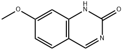 7-甲氧基喹唑啉-2-酮 结构式