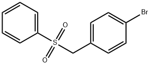 1-BROMO-4-[(PHENYLSULFONYL)METHYL]BENZENE 结构式