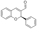 (2R)-2-苯基-2H-苯并吡喃-3-甲醛 结构式
