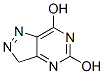 3H-Pyrazolo[4,3-d]pyrimidine-5,7-diol  (7CI) 结构式