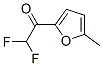 Ethanone,  2,2-difluoro-1-(5-methyl-2-furanyl)- 结构式