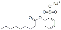 壬酸磺苯酯钠盐 结构式