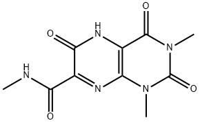 7-Pteridinecarboxamide,  1,2,3,4,5,6-hexahydro-N,1,3-trimethyl-2,4,6-trioxo- 结构式