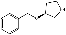 (S)-3-苄氧基-吡咯烷 结构式