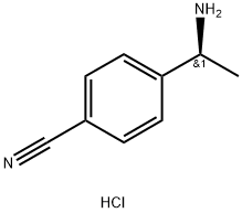 4-氰基苯基乙胺盐酸盐 结构式