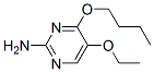 Pyrimidine, 2-amino-4-butoxy-5-ethoxy- (7CI) 结构式