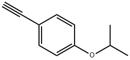 1-乙炔基-4-异丙氧基苯 结构式