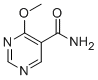 4-methoxypyrimidine-5-carboxamide 结构式