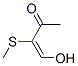 3-Buten-2-one, 4-hydroxy-3-(methylthio)-, (E)- (9CI) 结构式