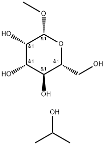 Methyl -D-Mannopyranoside Isopropylate 结构式