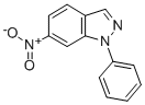 6-硝基-1-苯基-1氢-吲唑 结构式