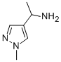 1-(1-甲基-1H-吡唑-4-基)乙胺 结构式