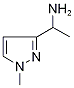 1-(1-甲基吡唑-3-基)乙胺 结构式