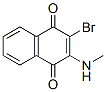 1,4-Naphthalenedione, 2-bromo-3-(methylamino)- 结构式