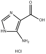 5-aMino-1H-iMidazole-4-carboxylic acid hydrochloride 结构式