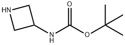 3-N-叔丁氧羰基胺基环丁胺 结构式