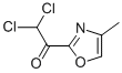 Ethanone, 2,2-dichloro-1-(4-methyl-2-oxazolyl)- (9CI) 结构式