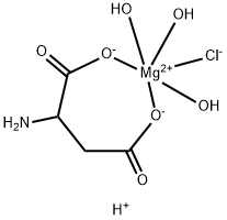 盐酸天门冬氨酸镁水合物 结构式