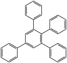 1,2,3,5-苯基苯 结构式