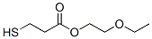 3-Mercaptopropionic acid 2-ethoxyethyl ester 结构式