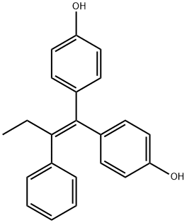1,1-双(4-羟基苯基)-2-苯基-1-丁烯 结构式