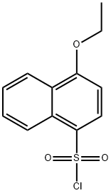 4-乙氧基萘-1-磺酰氯 结构式