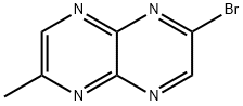 2-溴-6-甲基吡嗪并[2,3-B]吡嗪 结构式
