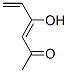 3,5-Hexadien-2-one, 4-hydroxy- (9CI) 结构式