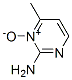 2-Pyrimidinamine, 4-methyl-, 3-oxide (9CI) 结构式