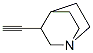 1-Azabicyclo[2.2.2]octane, 3-ethynyl- (9CI) 结构式