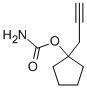 Carbamic acid, 1-(2-propynyl)cyclopentyl ester (6CI,7CI) 结构式