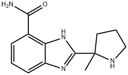 1H-BenziMidazole-7-carboxaMide, 2-(2-Methyl-2-pyrrolidinyl)- 结构式