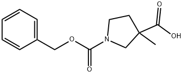 3-甲基-吡咯-1,3-二甲酸苄酯 结构式